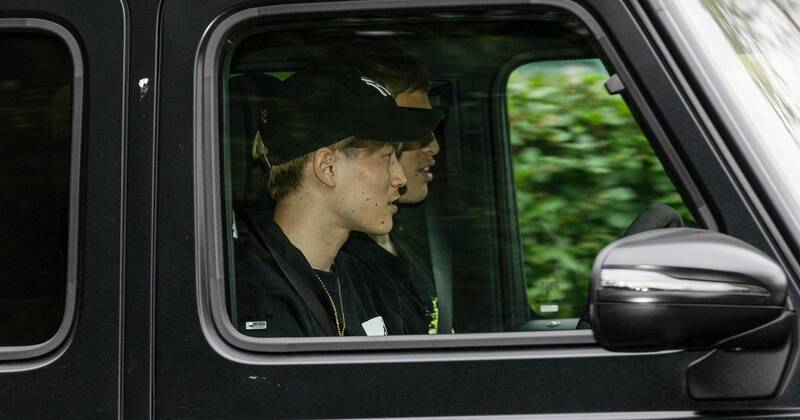 Kyogo leads Celtic stars pictured returning to Lennoxtown for pre season training