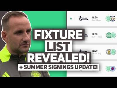 John Kennedy hopes for new goalkeeper in “NEXT COUPLE WEEKS!” as Premiership fixtures are ANNOUNCED.