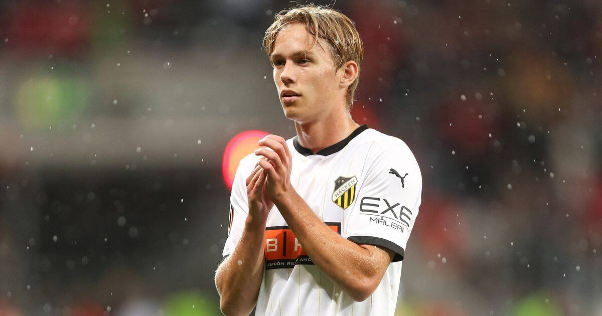 Pontus Dahbo Celtic transfer link as Hacken name asking price for highly-rated youngster