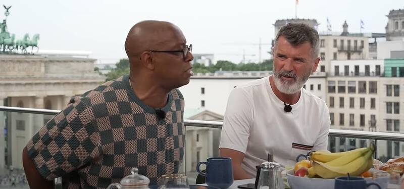 Watch ex-Celtic man Roy Keane’s classic reaction to England’s equaliser at Euro 2024 as Gary Neville and Ian Wright embarrass themselves
