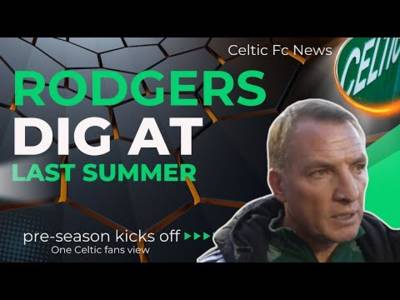 Celtic Manager hits back at Media Speculation