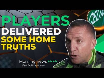 POOR Celtic Performance and half time rollicking