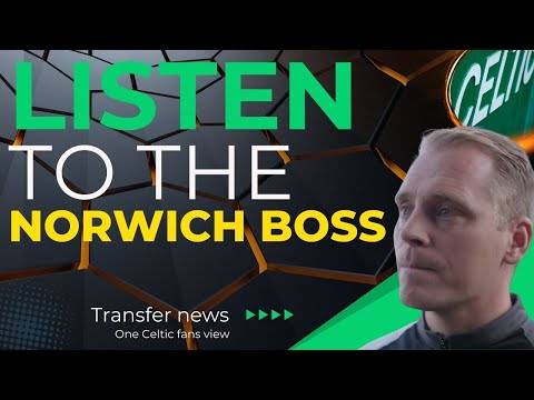 Norwich boss on Adam Idah after links to Celtic