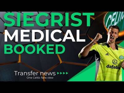 Benji Siegrist Medical Booked