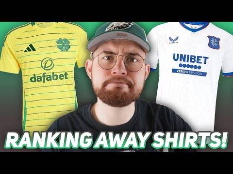 RANKING ALL 12 SCOTTISH PREMIERSHIP AWAY KITS! &ndash; 2024/25!