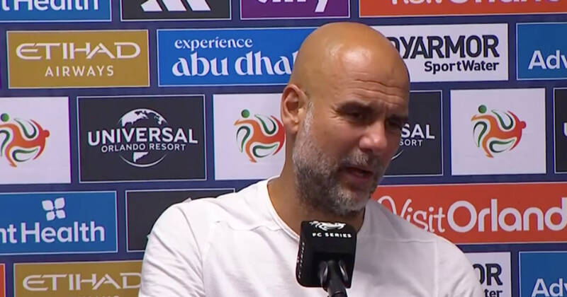 Pep Guardiola strongly rejects Man City flak as he goes out his way to wax lyrical about red-hot Celtic