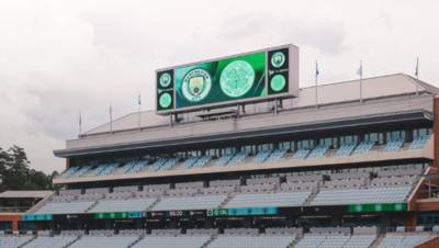 Man City Stars Snubbed as Pitch Invader Goes Straight for Celtic Man
