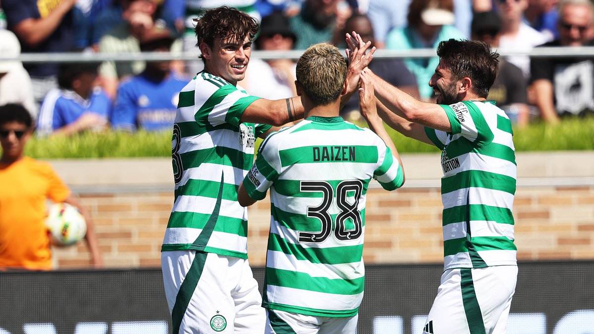 Chelsea 1-4 Celtic RECAP: Enzo Maresca suffers humbling defeat in second preseason game in charge &ndash; with Christopher Nkunku’s late penalty a rare positive as Blues are ripped apart in Indiana