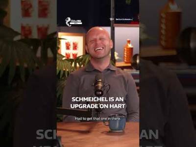 I scored a hat-trick against Kasper Schmeichel!