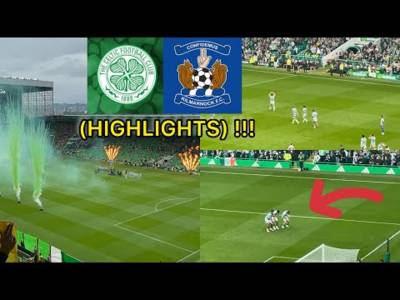 Flag Day!!! Celtic V Kilmarnock 4-0 (Highlights)