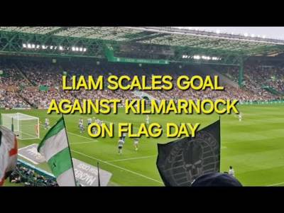 Liam Scales Goal Against Kilmarnock From The Standing Section (4-0 Flag Day)