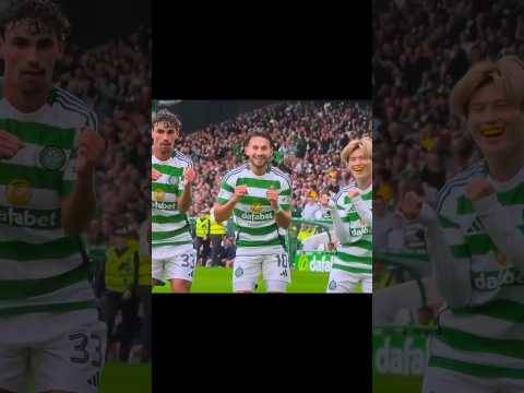 O’Riley Kuhn & Kyogo Dance For Celtic #celtic #celticfc #spfl #football #scottishfootball #celtictv
