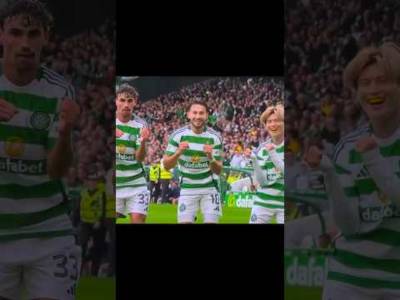 O’Riley Kuhn & Kyogo Dance For Celtic #celtic #celticfc #spfl #football #scottishfootball #celtictv