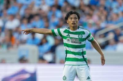 Video: Reo Hatate opens the scoring for Celtic with tidy finish