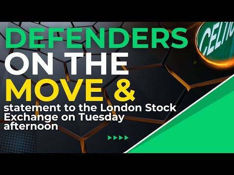 Celtic Statement to Stock Exchange