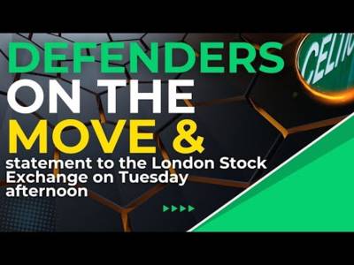 Celtic Statement to Stock Exchange