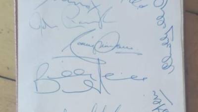 This amazing Celtic autograph book from 1969 captures a moment in time