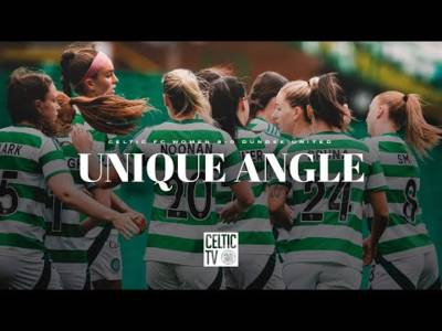 Unique Angle | Celtic FC Women 9-0 Dundee United | The Champions on Cloud 9 on First Ever Flag Day
