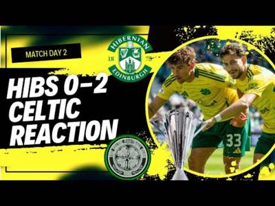 CELTIC 2-0 HIBS | CALLUM MCGREGOR SCREAMER AND KUHN WITH THE GOALS l KYOGO INJURY