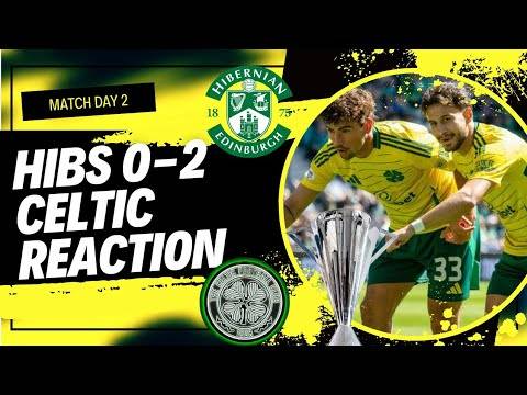 CELTIC 2-0 HIBS | CALLUM MCGREGOR SCREAMER AND KUHN WITH THE GOALS l KYOGO INJURY
