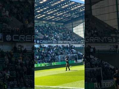 Created By Immigrants – Celtic Fans Banner #celtic ##celticfc #hibs #spfl #football #celticfans