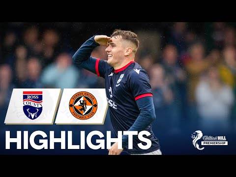 Ross County 1-1 Dundee United | Hale Rescues A Late Point For County | William Hill Premiership