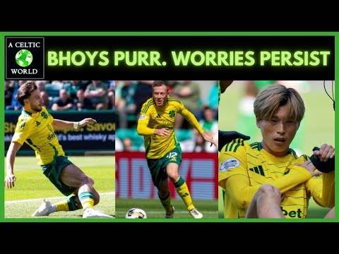 Bhoys Purr. Worries Persist. Celtic Cruise Past Hibs. Transfer Clock Ticks Louder.
