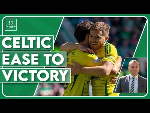 Brendan Rodgers is feeling it with the media as Celtic ease to victory against Hibernian