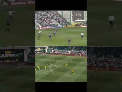 Whose goal is better? CalMac or Lubo? #celtic #celticfc #hibs #football #spfl #hibernianfc