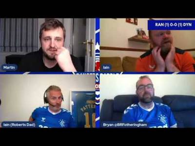 Rangers Fans Tears As Dynamo Kyiv Put Them Out The Champions League