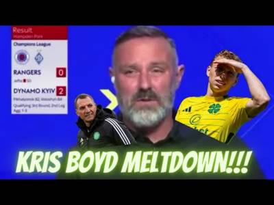 Kris Boyd Meltdown Another One the Collection! | Rangers Lose to Dynamo Kyiv