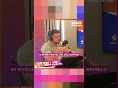 NEVER trust a Referee with a YELLOW WHISTLE