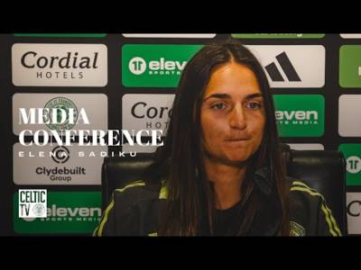 Celtic FC Women Media Conference | Elena Sadiku (16/08/2024)