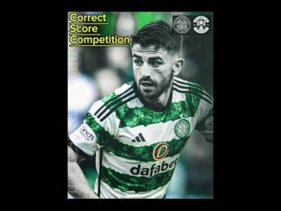 Correct score competition free prize draw. Good luck All. Hail Hail