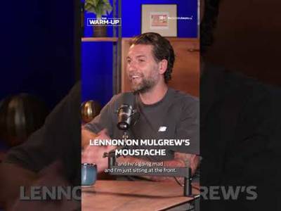 “I forgot I had the moustache!”