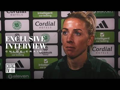 Chloe Craig On The Match | Celtic FC Women 1-0 Glasgow City | Ghirls win First Glasgow Derby!