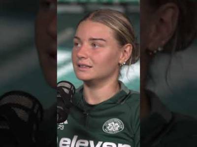 “My dad told me I was living his dream!” Maria McAneny on scoring at Celtic Park! #shorts