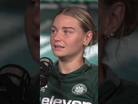 “My dad told me I was living his dream!” Maria McAneny on scoring at Celtic Park! #shorts