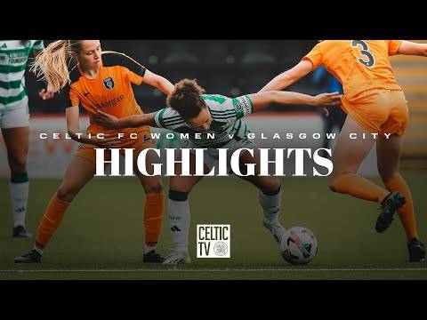 SWPL Highlights | Celtic FC Women 1-0 Glasgow City | Derby delight for Celts