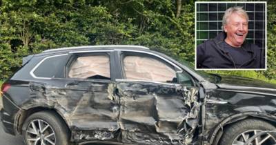 Football legend Frank McAvennie ‘lucky to be alive’ after sleeping driver smashed into car in horror crash