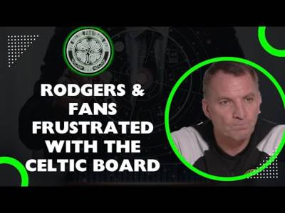 Brendan Rodgers Feeling Frustrated with the Lack of Spending & Transfer Activity From Celtic Board