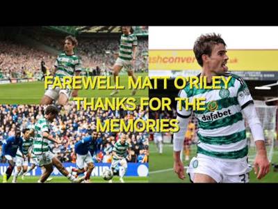 Farewell Matt O’Riley Thanks For The Memories / Celtic & Scottish Football Record Transfer
