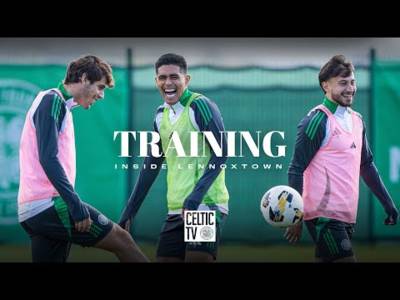 Celtic Training: Inside Lennoxtown | The short trip to Paisley approaches!