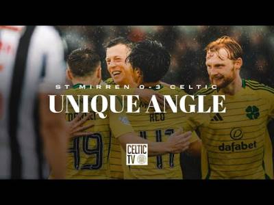 Unique Angle | St Mirren 0-3 Celtic | 3 goals, 3 points and 3 wins.