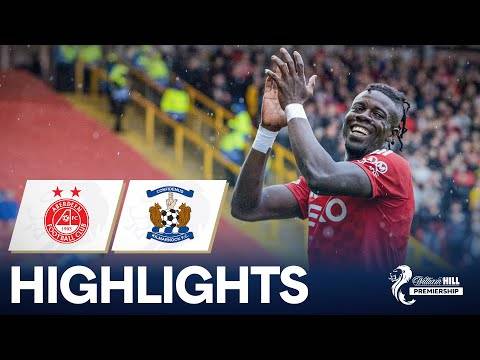 Aberdeen 2-0 Kilmarnock | Guèye Grabs A Brace Of Headers! | William Hill Premiership