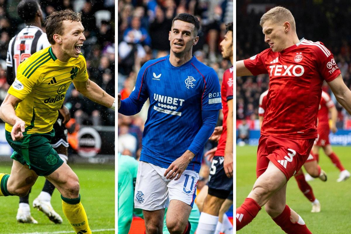 Scottish Premiership Team of the Week: The XI best players this weekend based on player ratings, with 3 Rangers players and 2 Celtic &ndash; gallery