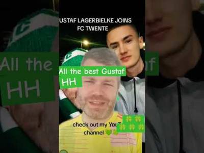 Gustaf Lagerbielke joins #fctwente on loan