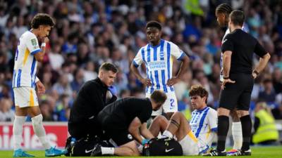 ‘Ridiculous foul’: Brighton boss Fabian Hurzeler is left furious as new signing Matt O’Riley leaves the ground on crutches following horror challenge by Crawley’s Jay Williams ‘Ridiculous foul’: Brighton boss Fabian Hurzeler is left furious as new signing Matt O’Riley leaves the ground on crutches following horror challenge by Crawley’s Jay Williams