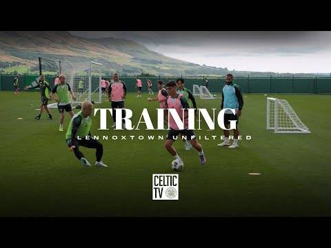 What’s On Celtic TV | Lennoxtown Unfiltered | First Training Session for new Bhoy, Álex Valle!