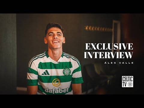 What’s On Celtic TV | Álex Valle’s first Interview as a Celtic Player!